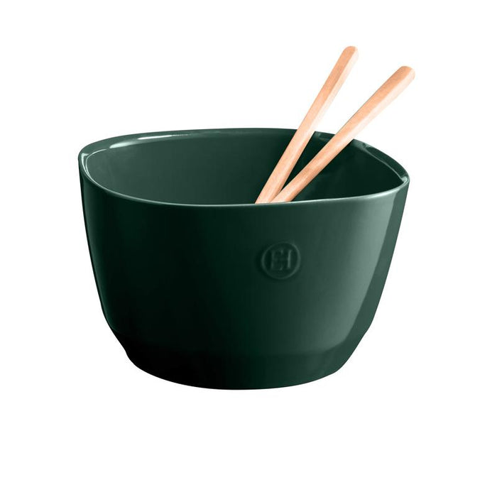 Emile Henry Medium Salad Bowl - Cedar Green