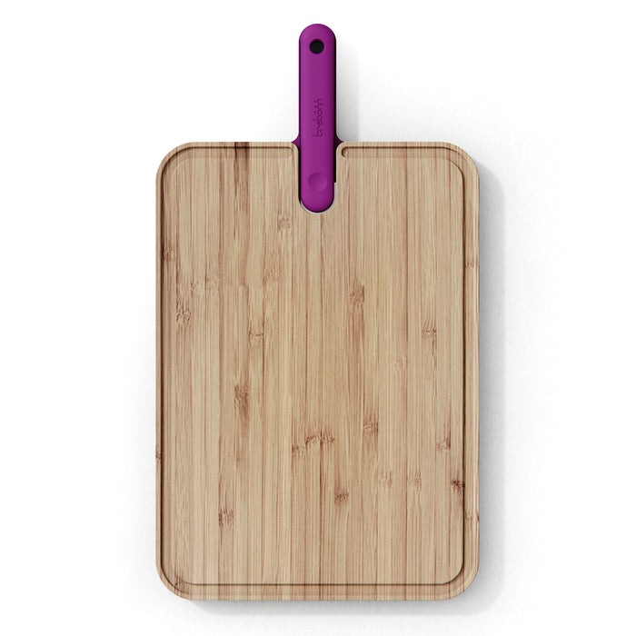 Trebonn Artu Cutting Board With Chefs Knife 18cm