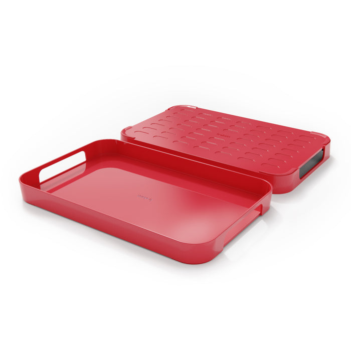 Trebonn PILE XL Serving Tray - Red