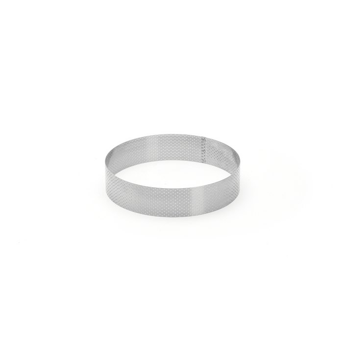 De Buyer 20cm Round Perforated Tart Ring