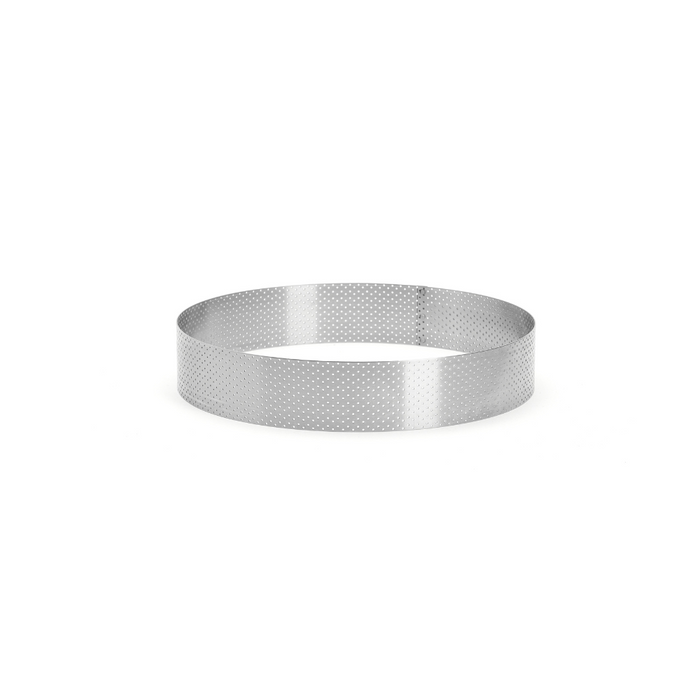 De Buyer 24cm Round Perforated Tart Ring