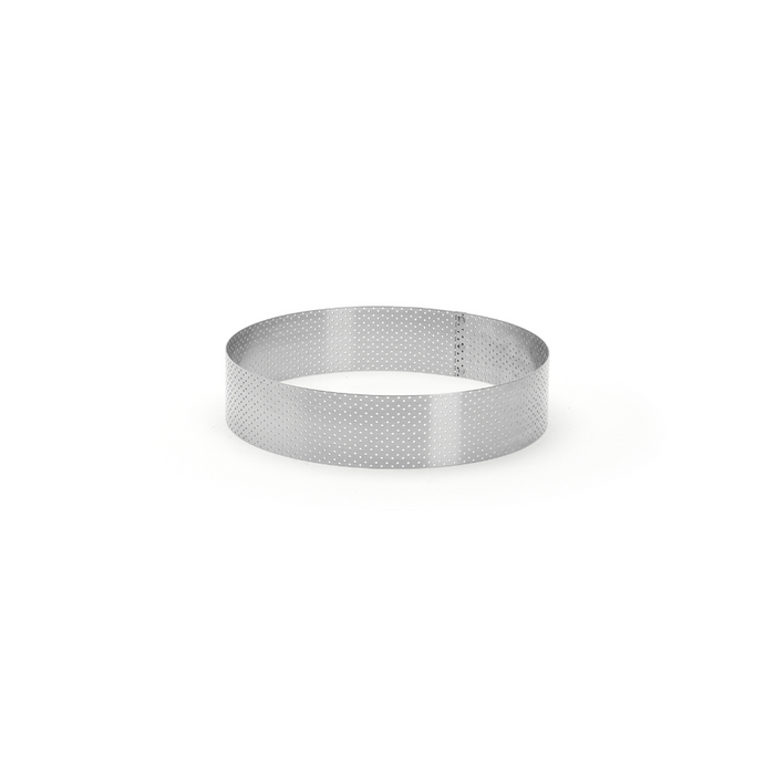 De Buyer 20cm Round Perforated Tart Ring
