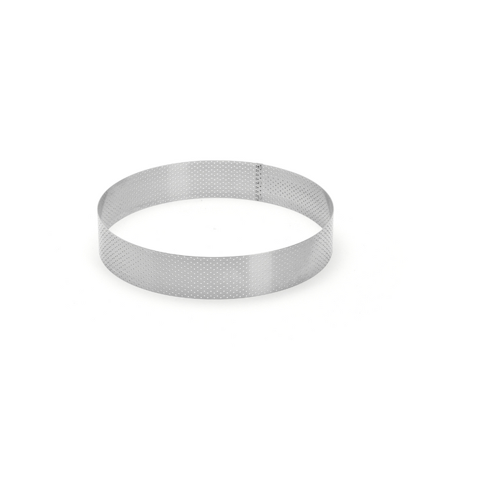 De Buyer 24cm Round Perforated Tart Ring