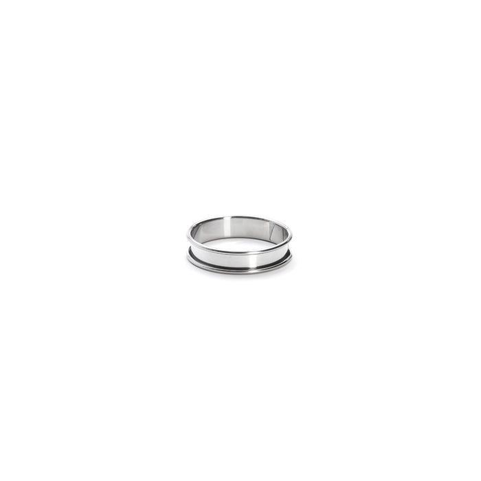 De Buyer 7cm Round Edge Tart Ring