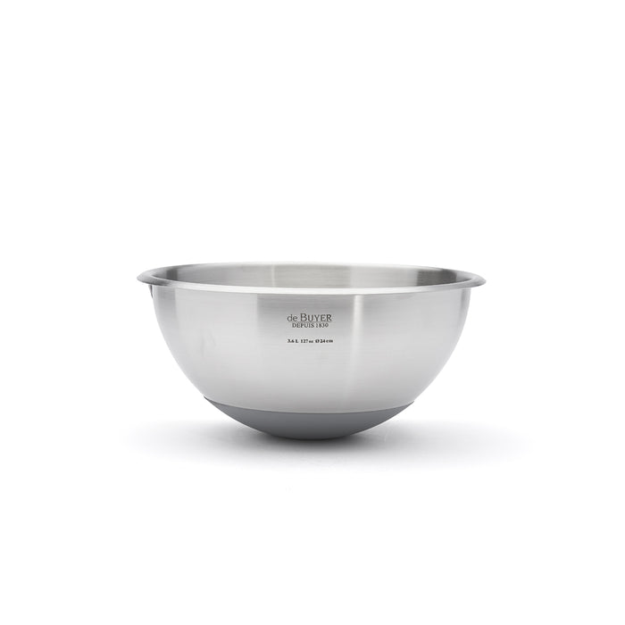 De Buyer Hemispherical 24cm Pastry Bowl