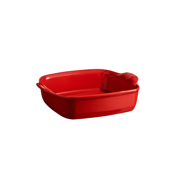 Emile Henry Square Oven Dish 1.8L - Burgundy by Emile Henry