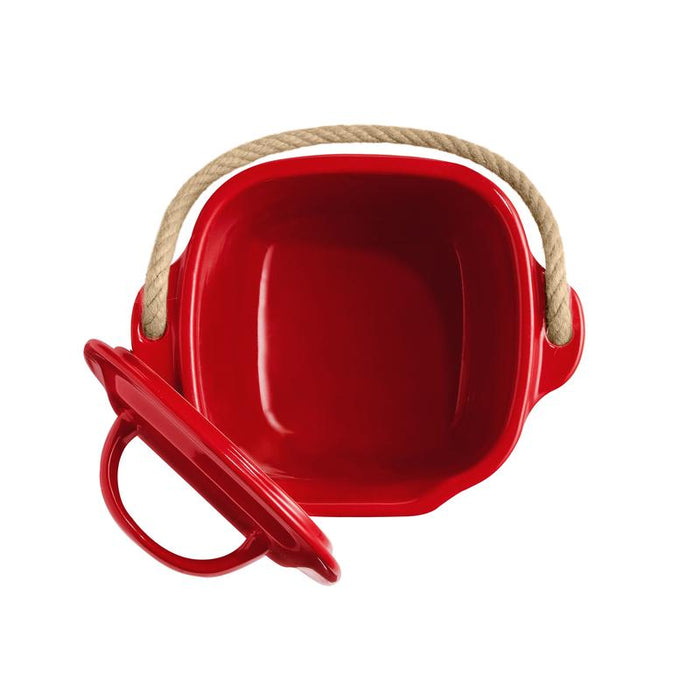 Emile Henry Compost Bin - Burgundy