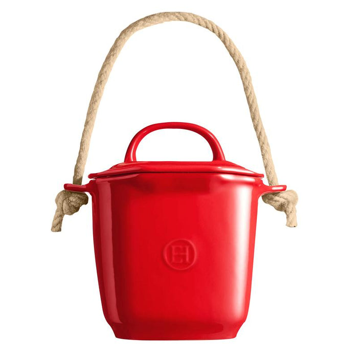 Emile Henry Compost Bin - Burgundy