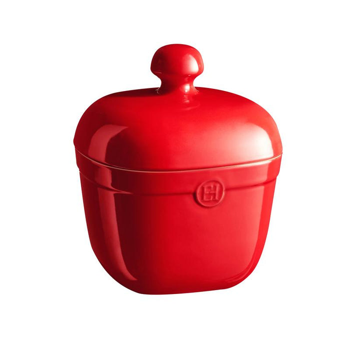 Emile Henry Cookie Jar - Burgundy