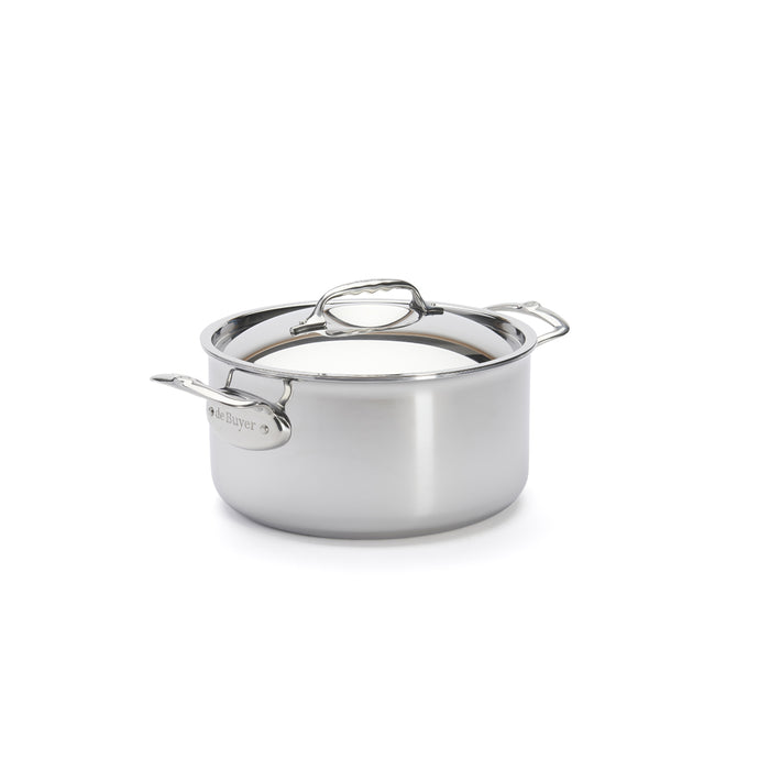 De Buyer Affinity 24cm Stewpan with Lid