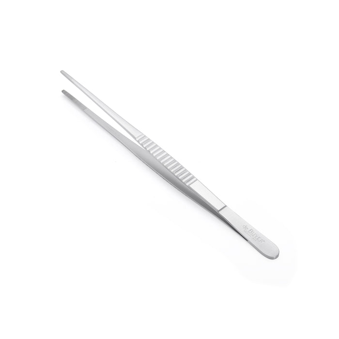 De Buyer Stainless Steel 25cm Straight Tweezer