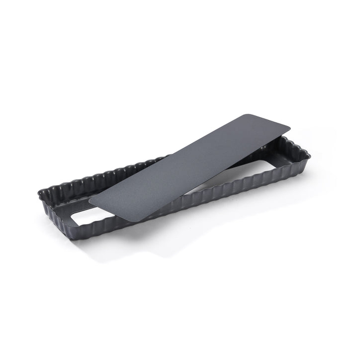 De Buyer Fluted 36cm Rectangular Tart Mould