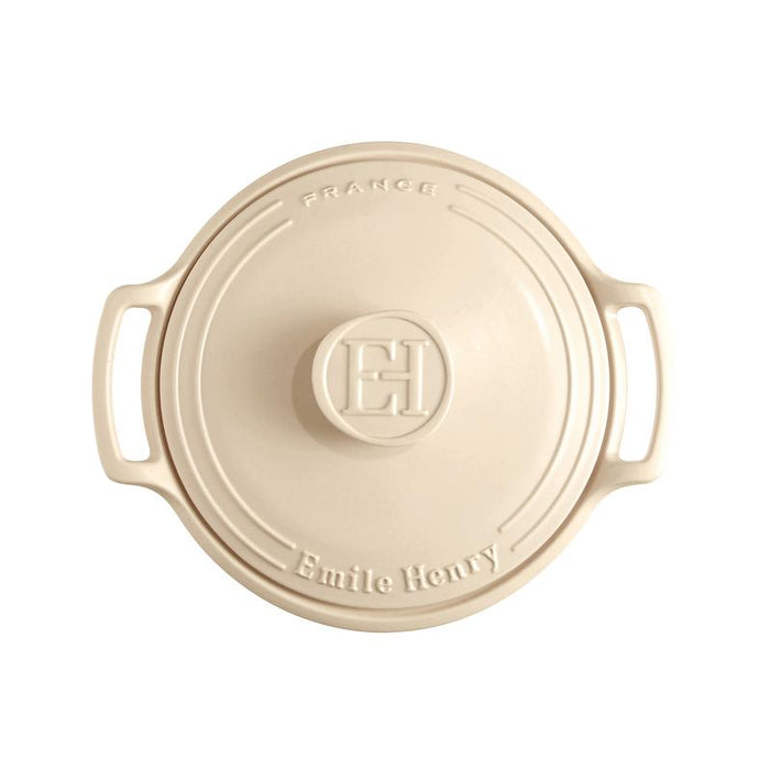 Emile Henry 4L Sublime Round Casserole - Sable