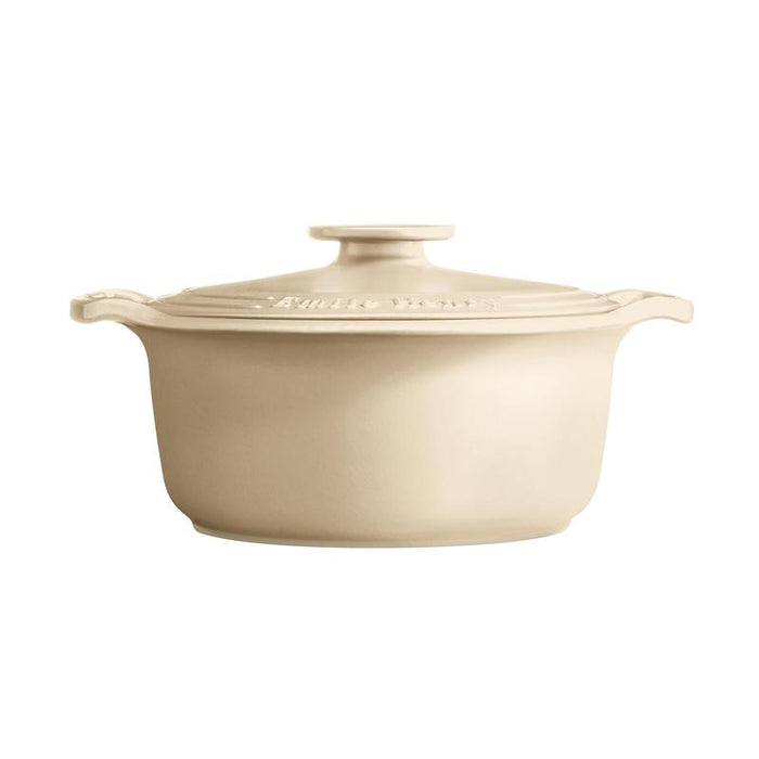 Emile Henry 4L Sublime Round Casserole - Sable