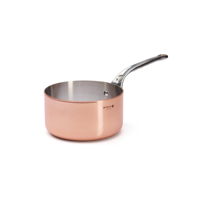 De Buyer Prima Matera 18cm Saucepan | Steel Handle