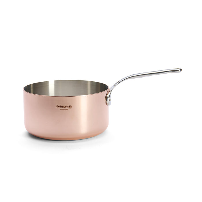 De Buyer Prima Matera 24cm Saucepan Steel Handle by De Buyer