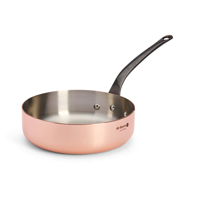 De Buyer Prima Matera 24cm Saute Pan Cast Handle by De Buyer