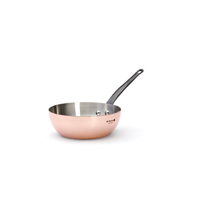 De Buyer Prima Matera 20cm Conical Saute Pan | Cast Handle by De Buyer