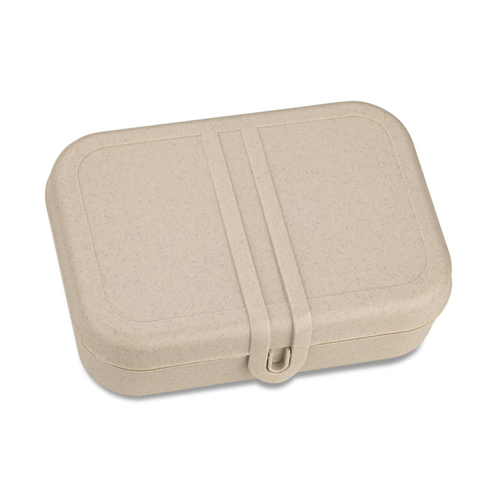 Koziol Pascal Large Lunch Box With Separator - Nature Desert Sand