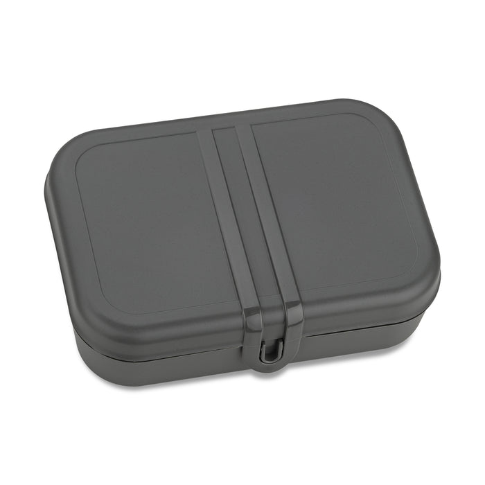 Koziol Pascal Large Lunch Box With Separator - Nature Ash Grey