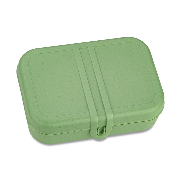 Koziol Pascal Large Lunch Box With Separator - Nature Leaf Green