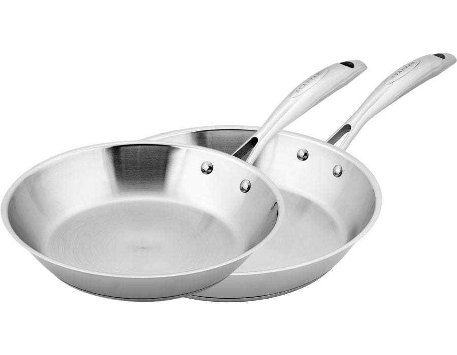 SCANPAN STS 2 Piece Frying Pan Set - 20cm & 28cm