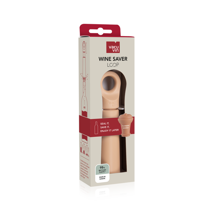 Vacu Vin Loop Wine Saver - Terra