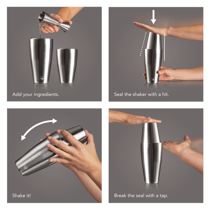 Vacu Vin Tin on Tin Cocktail Shaker