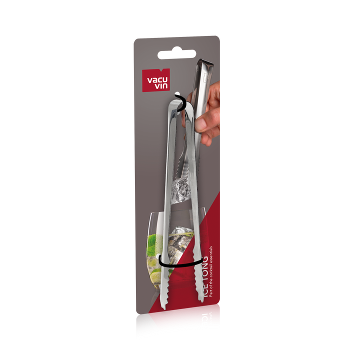 Vacu Vin Stainless Steel Ice Tongs
