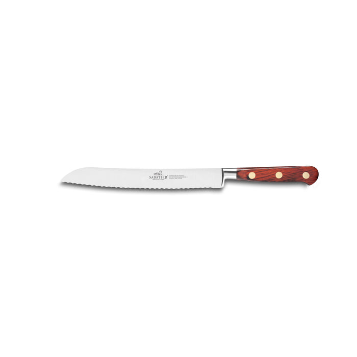 Lion Sabatier 20cm Bread Knife - Saveur Pakkawood