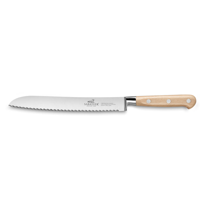 Lion Sabatier Bread Knife 20cm - Broceliande Beech Wood