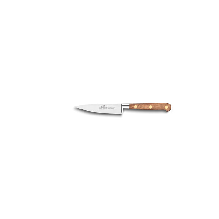 Lion Sabatier Paring Knife 10cm - Perigord Walnut Wood