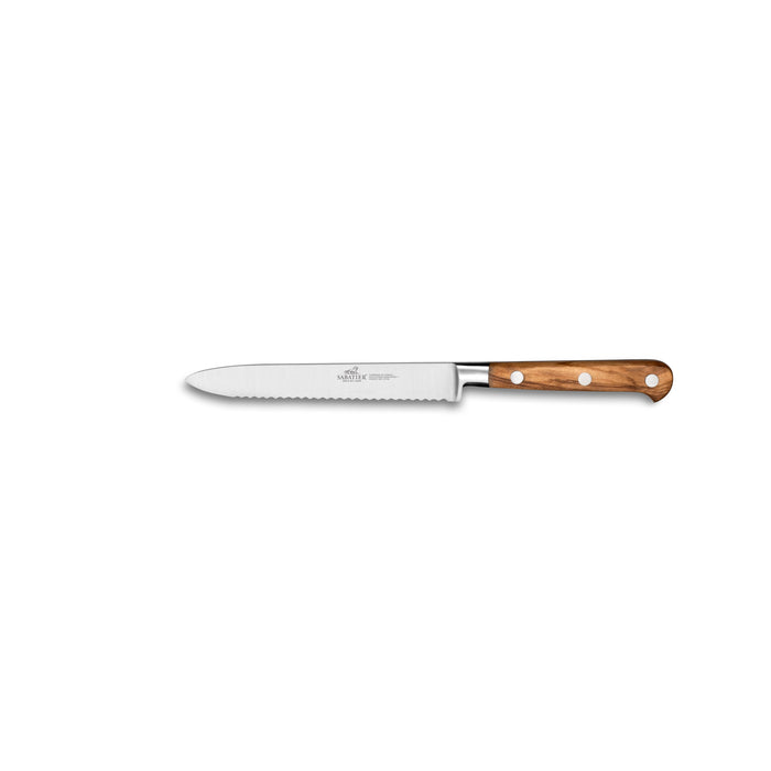 Lion Sabatier 12cm Utility Knife - Ideal Provençao Olivewood