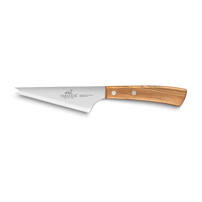 Lion Sabatier 13cm Cheese Knife - Provencao Olivewood