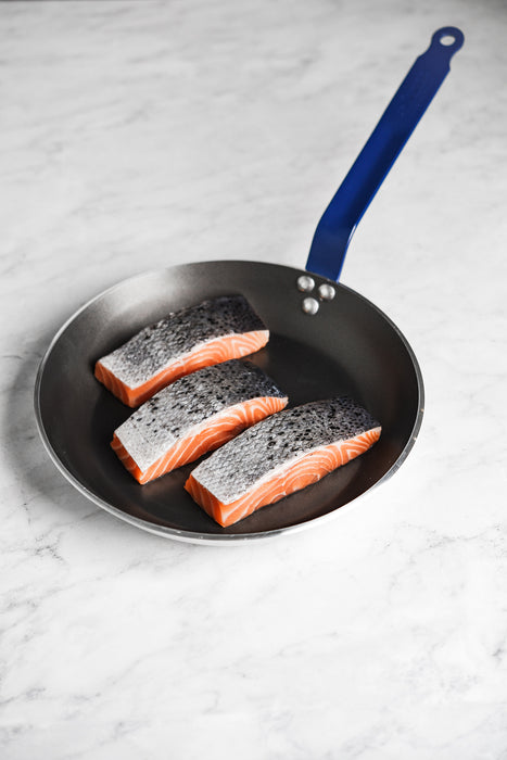 De Buyer Choc Resto 32cm Frying Pan - Blue