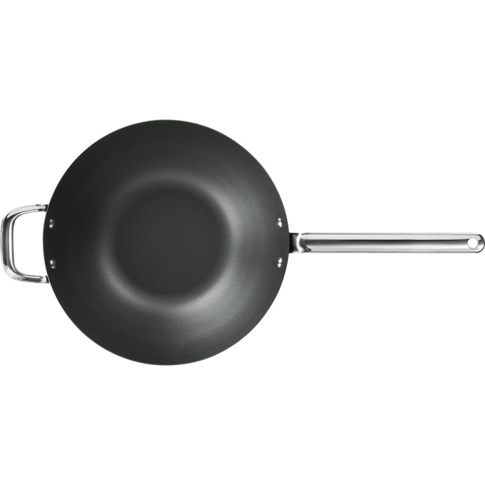 SCANPAN Black Iron 30cm Wok in Sleeve