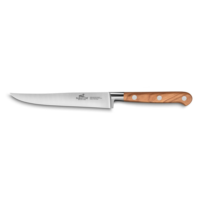Lion Sabatier 13cm Steak Knife - Ideal Provençao Olivewood