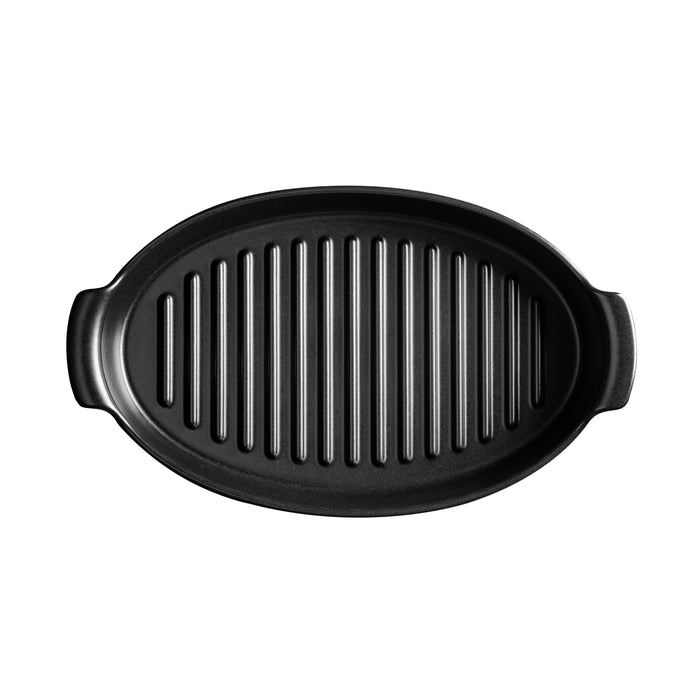 Emile Henry Limited Edition BBQ Fish Grill - Black Truffle
