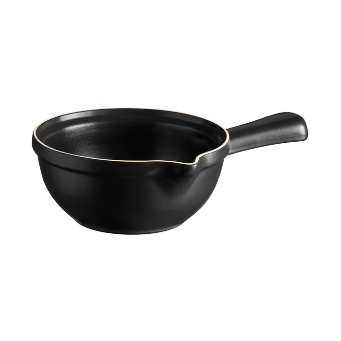 Emile Henry Limited Edition BBQ Sauce Pot - Black Truffle