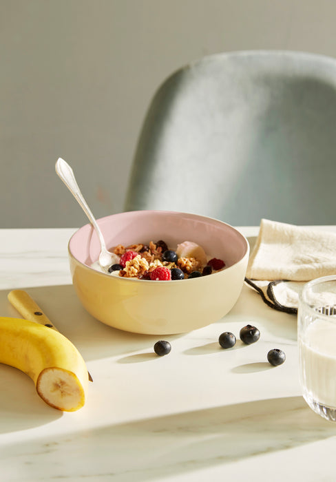 Emile Henry Epicure Deep Bowl - Powder Pink