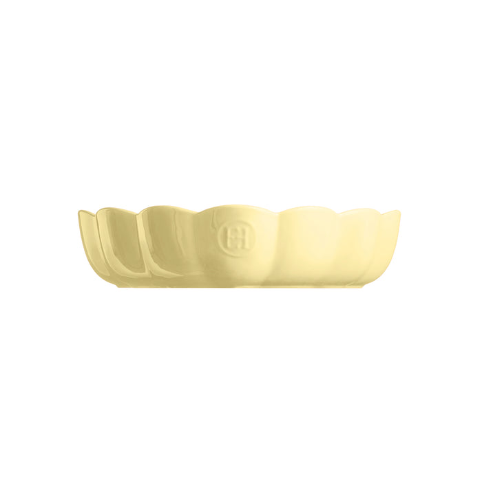 Emile Henry Madeleine Heart-Shaped Dish - Vanilla