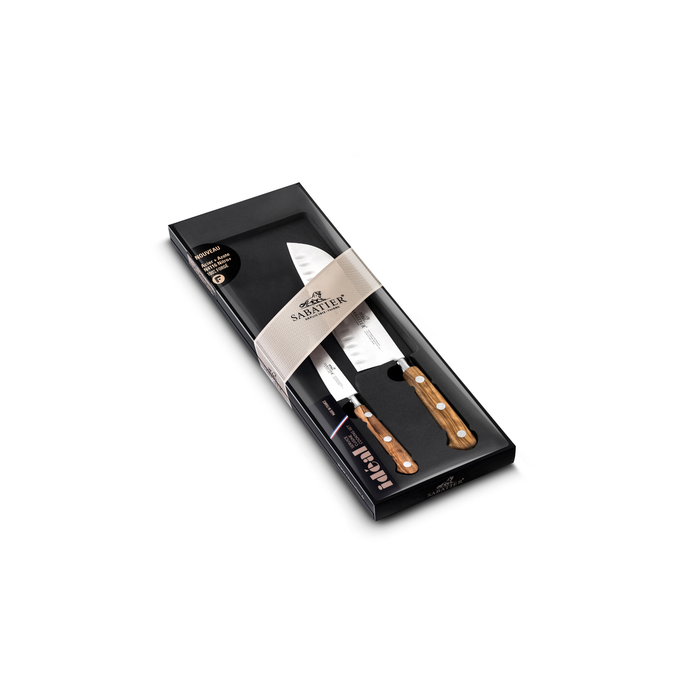 Lion Sabatier 2pc Paring/Santoku Set - Ideal Provençao