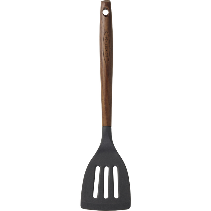 SCANPAN Carbonised Ash 31cm Slotted Turner