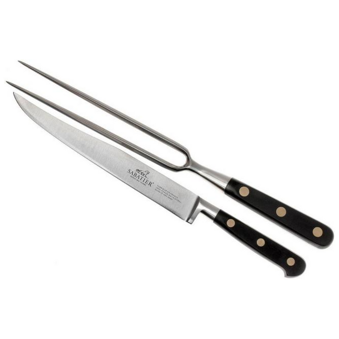Lion Sabatier Ideal Carving Set - Ideal Brass