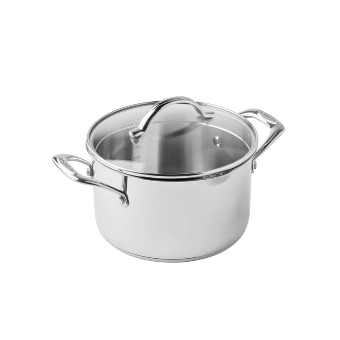 SCANPAN STS 20cm Dutch Oven with Lid (3.4L)
