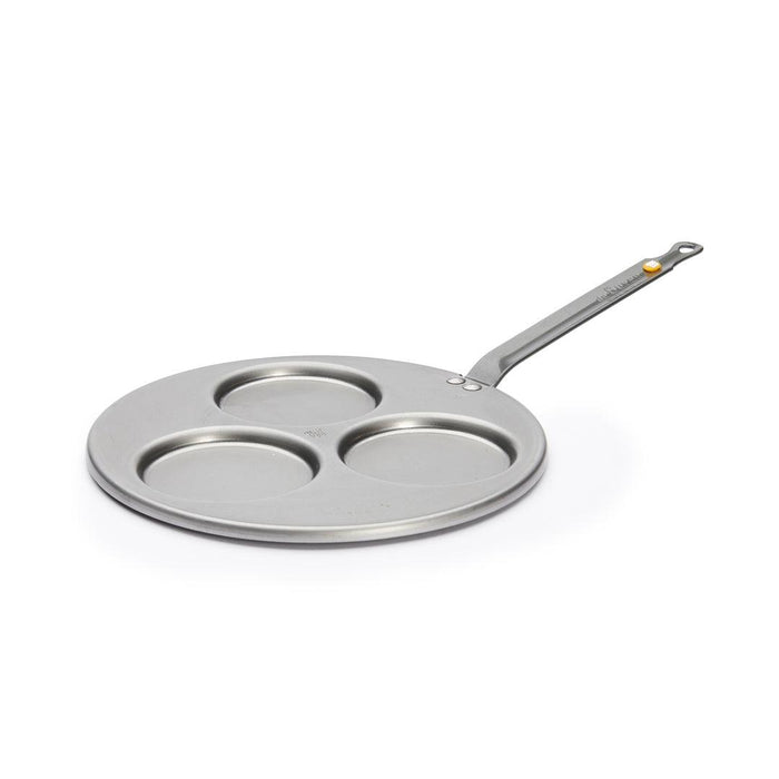 De Buyer Mineral B 27cm 3 Blinis Pan - HAUSwares