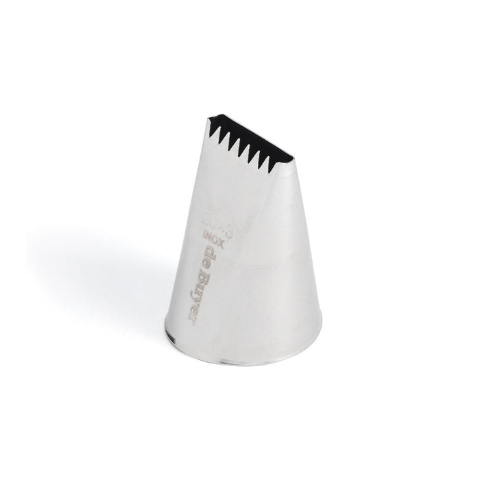 De Buyer Stainless 6 Point Star Ribbon Nozzle (20mm x 3mm Hole) - HAUSwares