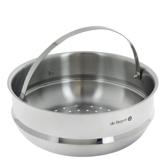 De Buyer Stainless Steel 24cm Steam Cooker