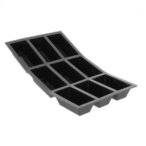 De Buyer Moul'Flex - 9 Rectangular Cake Portions