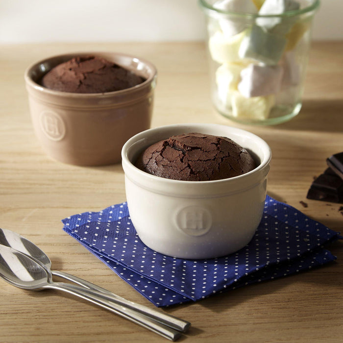 Emile Henry 2 Ramekins Set No 10 Clay 10cm dia. - HAUSwares